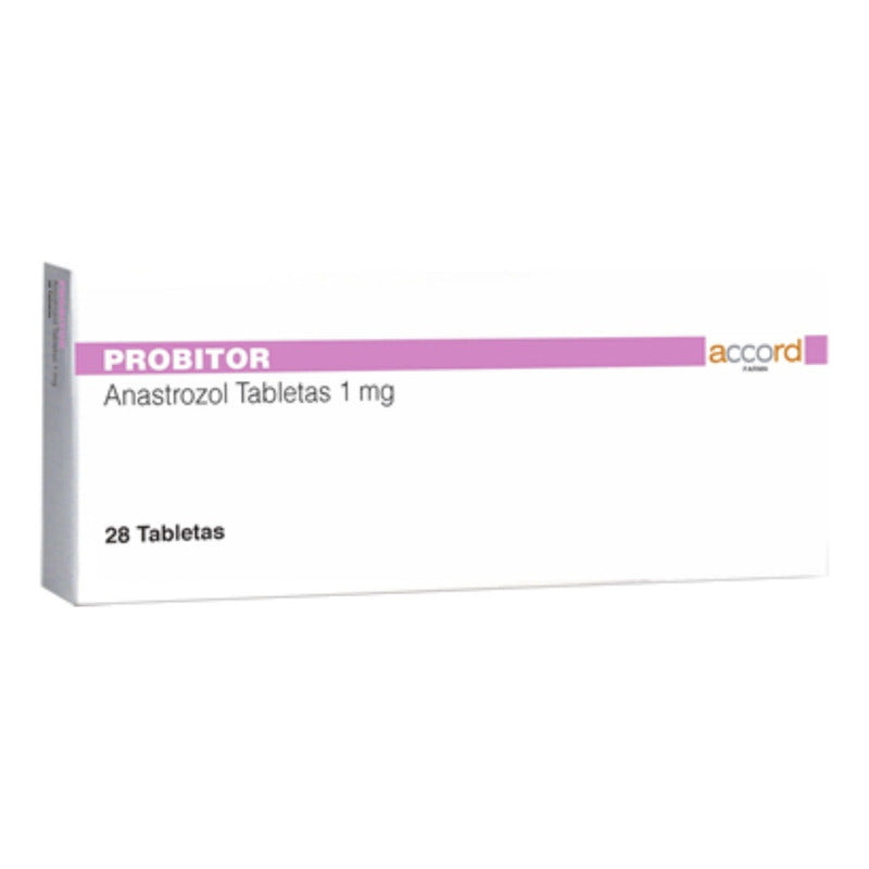 Probitor Anastrozol 1 Mg Con 28 Tabletas Accord Farma