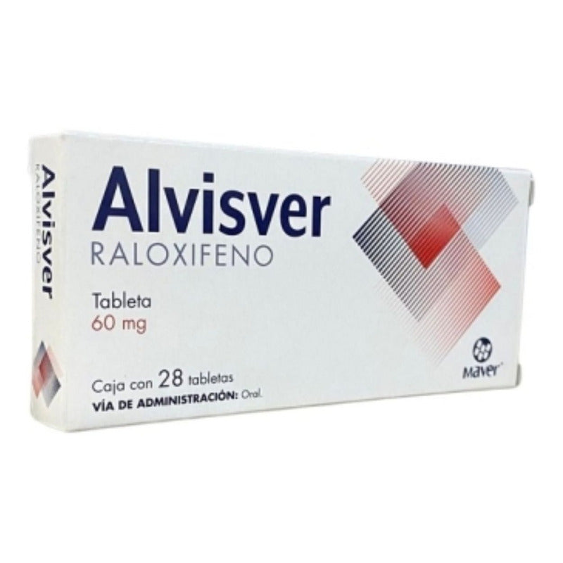 Alvisver (raloxifeno) Caja Con 28 Tabletas De 60mg