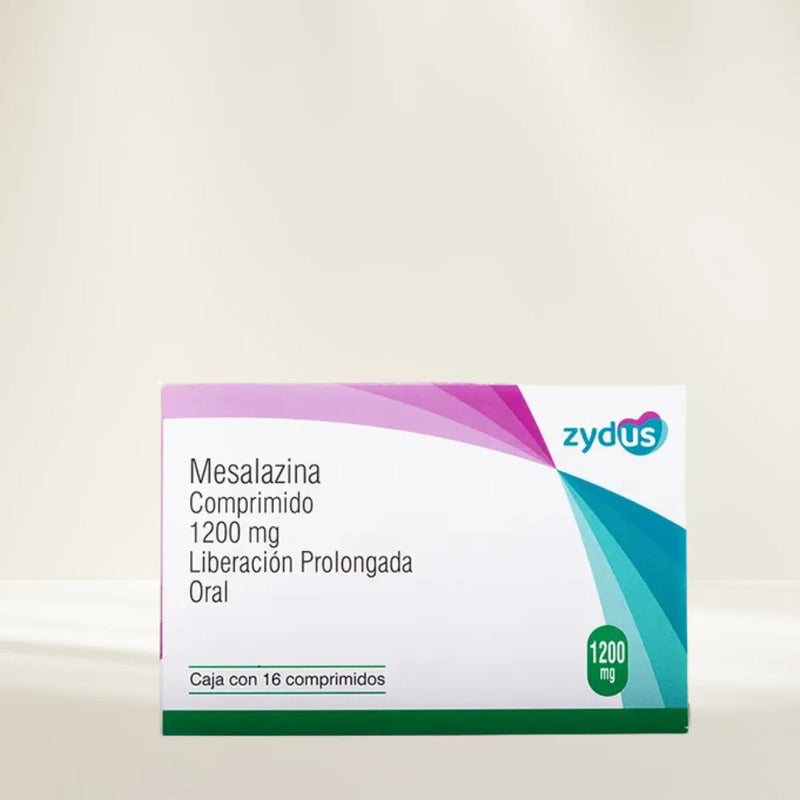 Mesalazina 1200 Mg Caja Con 16 Comprimidos Zeux