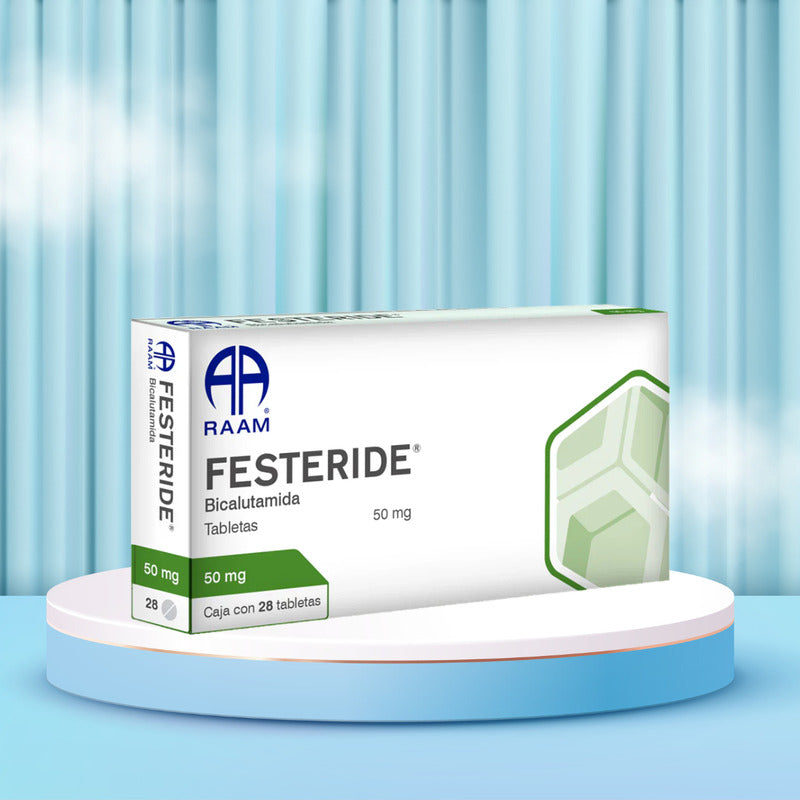 Festeride Bicalutamida 50 Mg 2 Cajas Con 28 Tabs C/u Raam