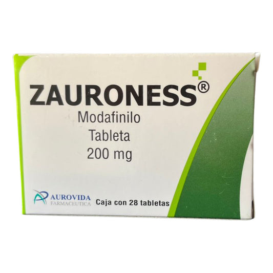 Zauroness Modafilino Caja Con 28 Tabs. 200 Mg Aurovida