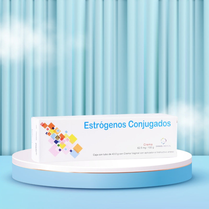Estrogenos Conjugados Crema 62.5 Mg 2 Tubos 43g Dankel