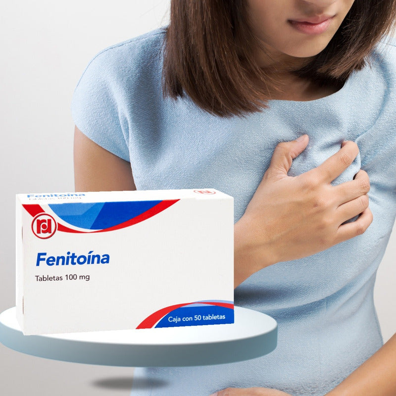 Fenitoína 100 Mg 2 Cajas Con 50 Tabletas C/u Randall