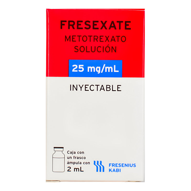 Fresexate Metotrexato 50 Mg / 2 Ml Frasco Con 2 Ml