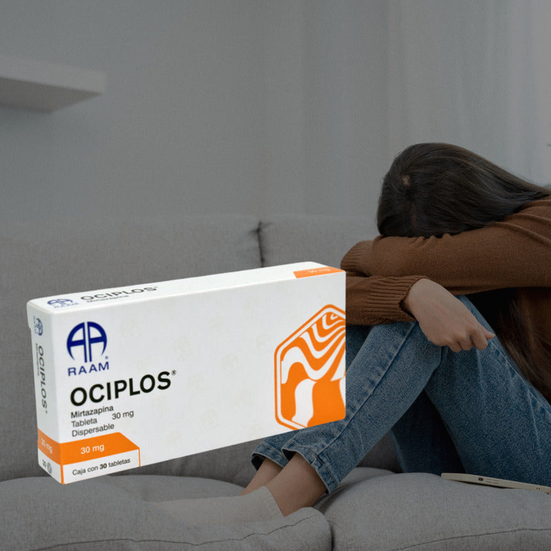 Mirtazapina Ociplos 2 Cajas 30 Mg 30 Tabletas Dispersables