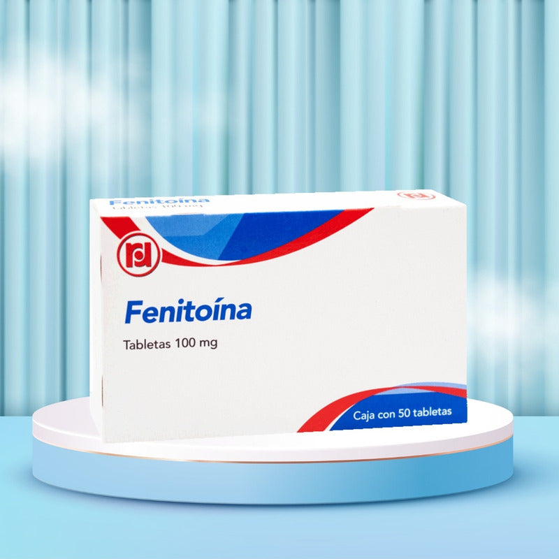 Fenitoína 100 Mg 4 Cajas Con 50 Tabletas C/u Randall