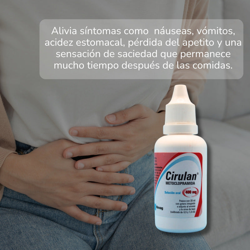 Cirulan Metoclopramida Novag 400mg Solucion Oral