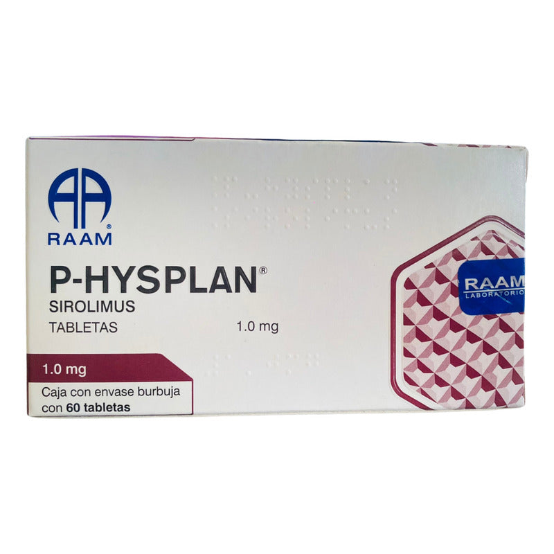 P-hysplan Sirolimus Caja Con 60 Tabletas Raam