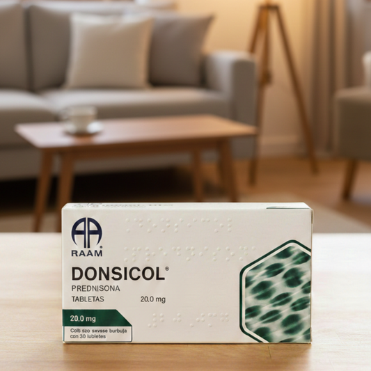 Donsicol Prednisona 20 Mg Caja Con 30 Tabletas Raam