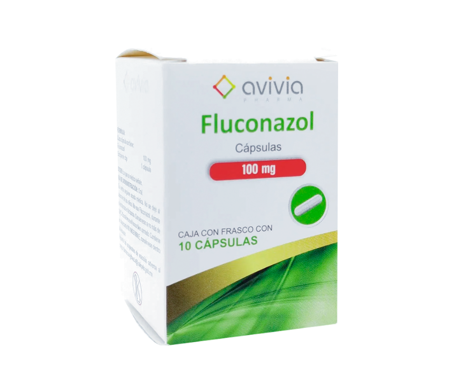 Avivia Fluconazol 100 Mg Caja con 10 Cápsulas