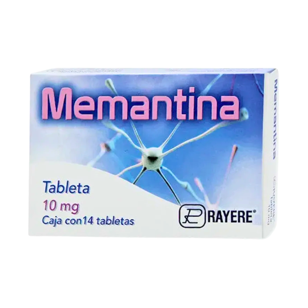 Memantina De 10 mg Caja Con 14 Tabletas