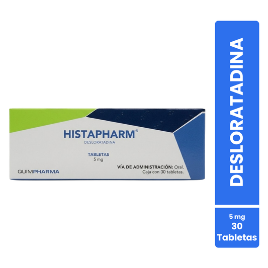 Histapharm Desloratadina 5 Mg Caja con 30 Tabletas Quimpharma
