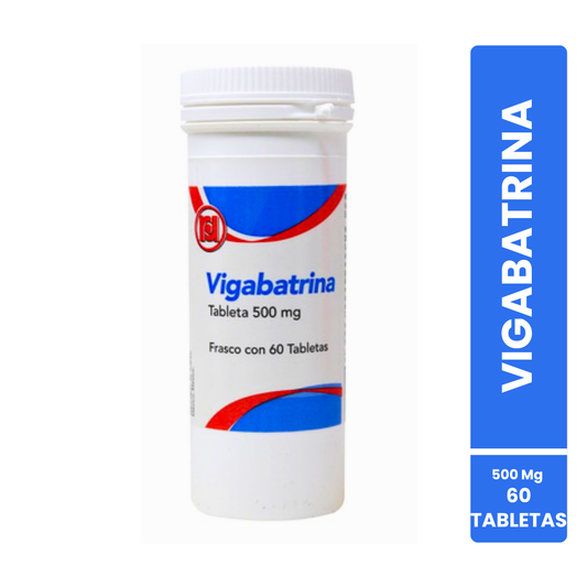 Vigabatrina 500 Mg 2 Frascos Con 60 Tabletas C/u Randall