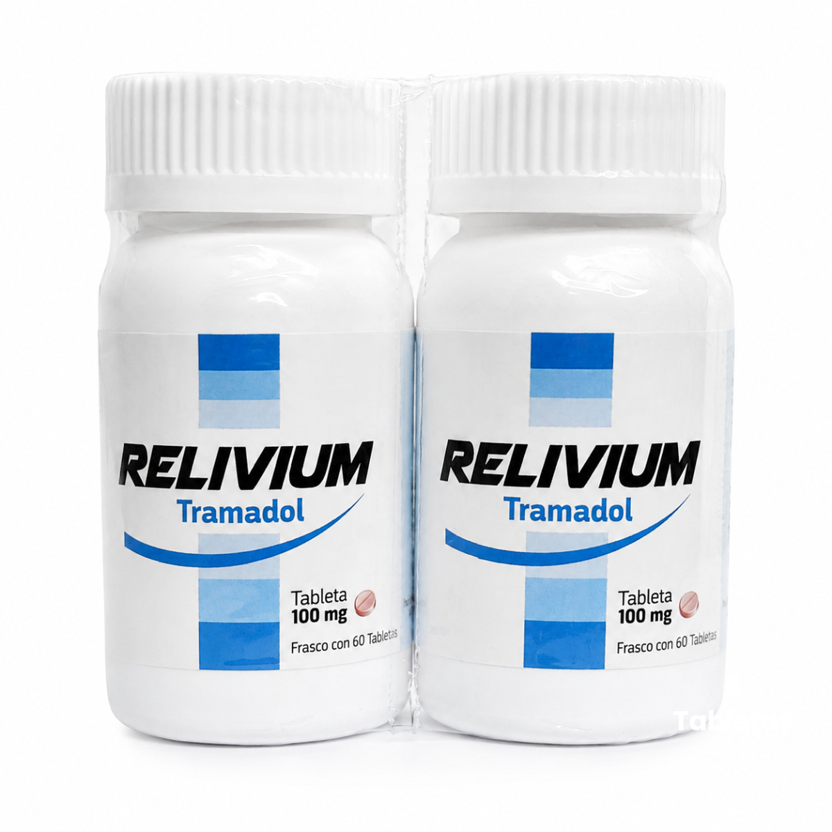 Relivium Tramadol 100 mg Duo Pack Con 60 Tabletas C/u SBL Pharma