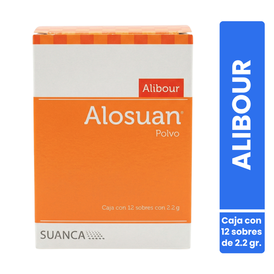 Alosuan Alibour Polvo Caja con 12 Sobres con 2.2 gr.