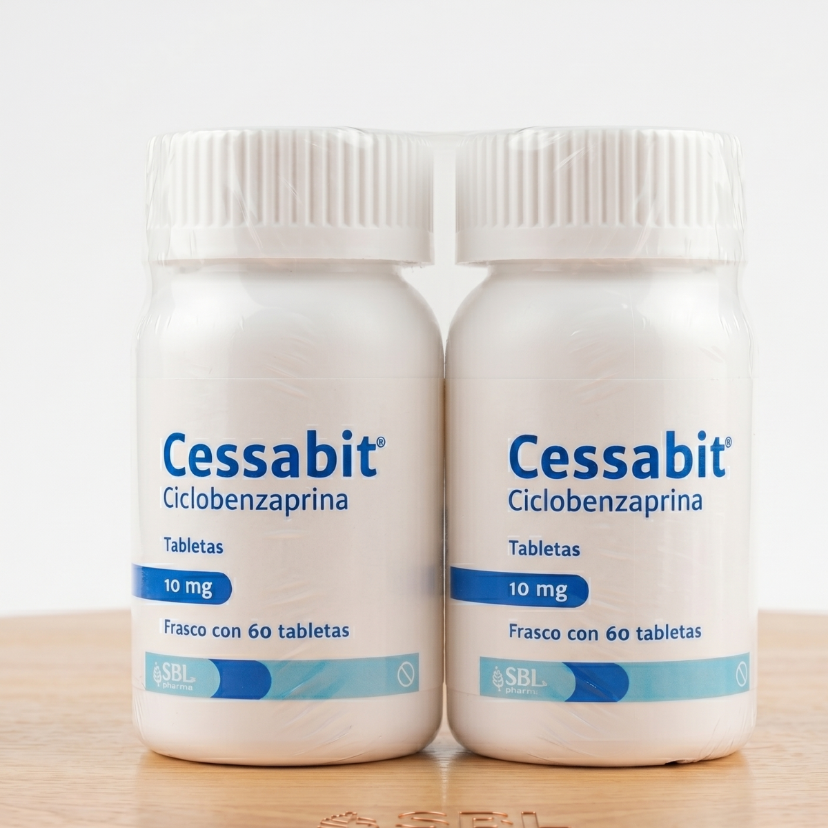 Cessabit Ciclobenzaprina Duo Pack 10 Mg Con 60 Cápsulas C/u SBL Pharma