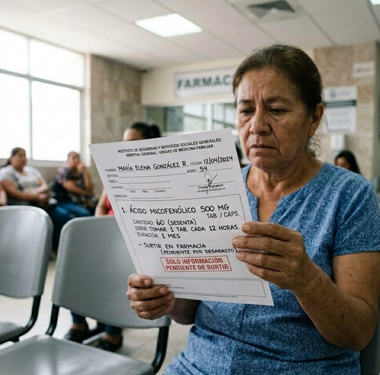 No interrumpas tu tratamiento por el desabasto: Adquiere Ácido Micofenólico 500mg de forma segura
