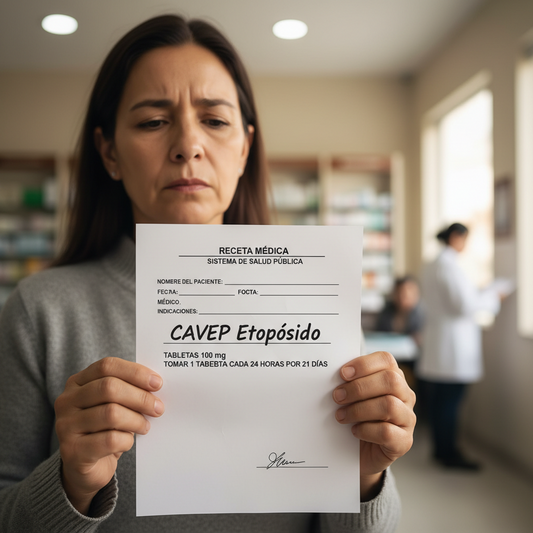 ¿No hay Etopósido en el IMSS? Compra CAVEP de forma segura