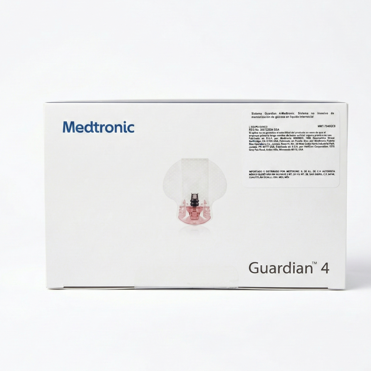 Kit 3 cajas de Sensores Guardian 4 + Transmisor Guardian 4 System de Regalo Medtronic