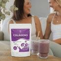 Colágeno Hidrolizado En Polvo Sabor Taro Bolsa Con 500 Gr. 25 Servs