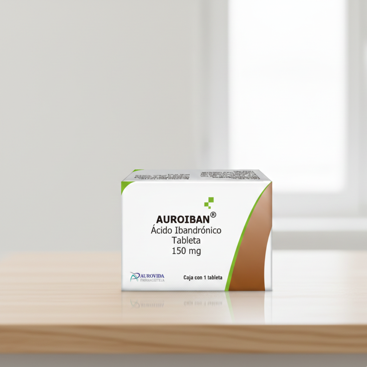 Auroiban Ácido Ibandrónico Caja Con 1 Tab. 150 Mg Aurovida
