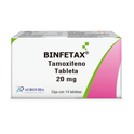 Binfetax Tamoxifeno 20mg Con 14 Tabletas Aurovida