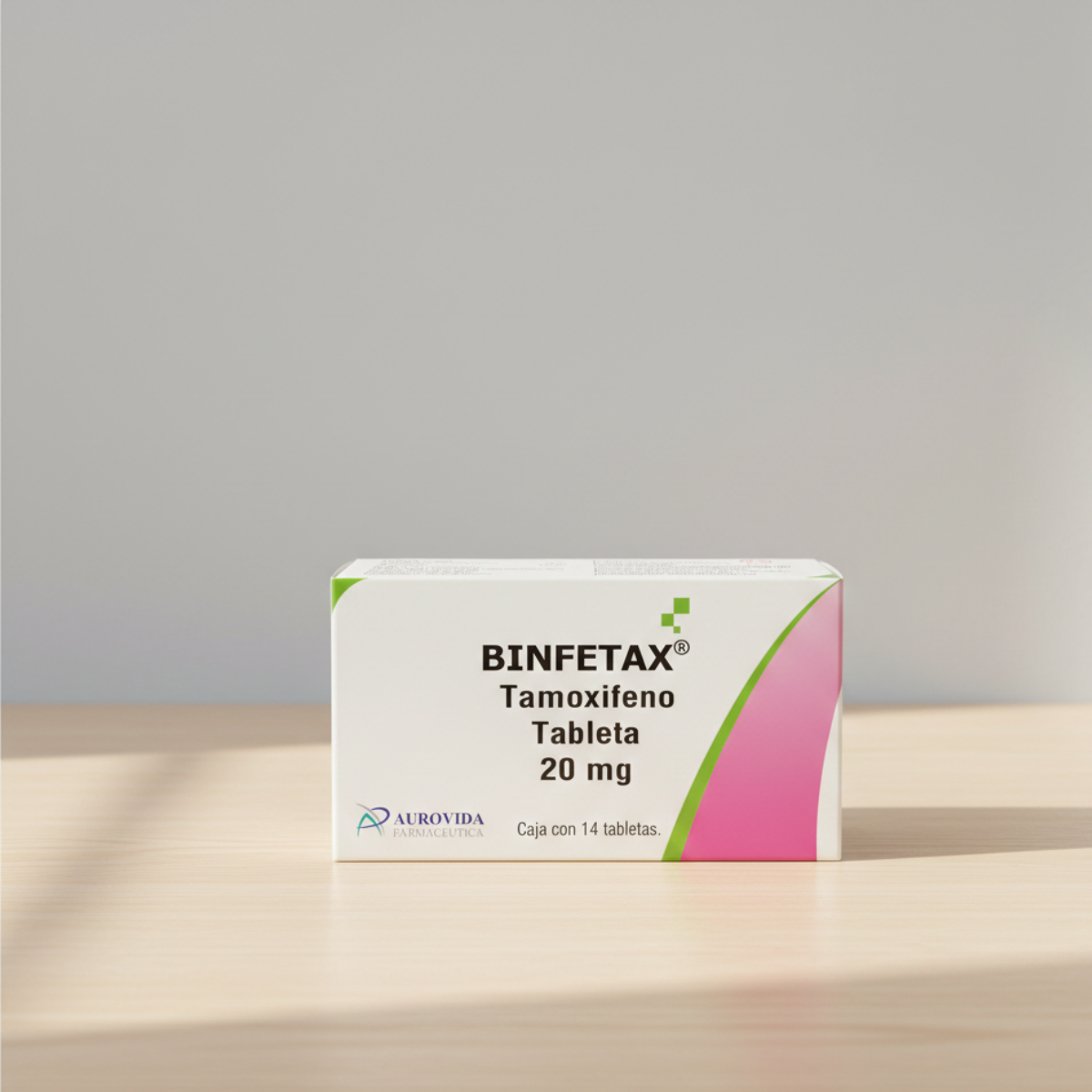 Binfetax Tamoxifeno 20mg Con 14 Tabletas Aurovida