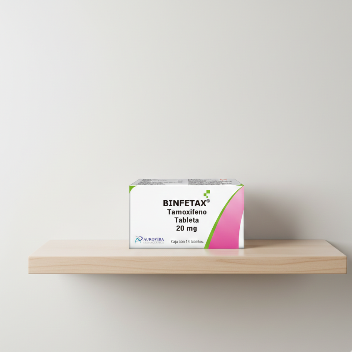 Binfetax Tamoxifeno 20mg Con 14 Tabletas Aurovida