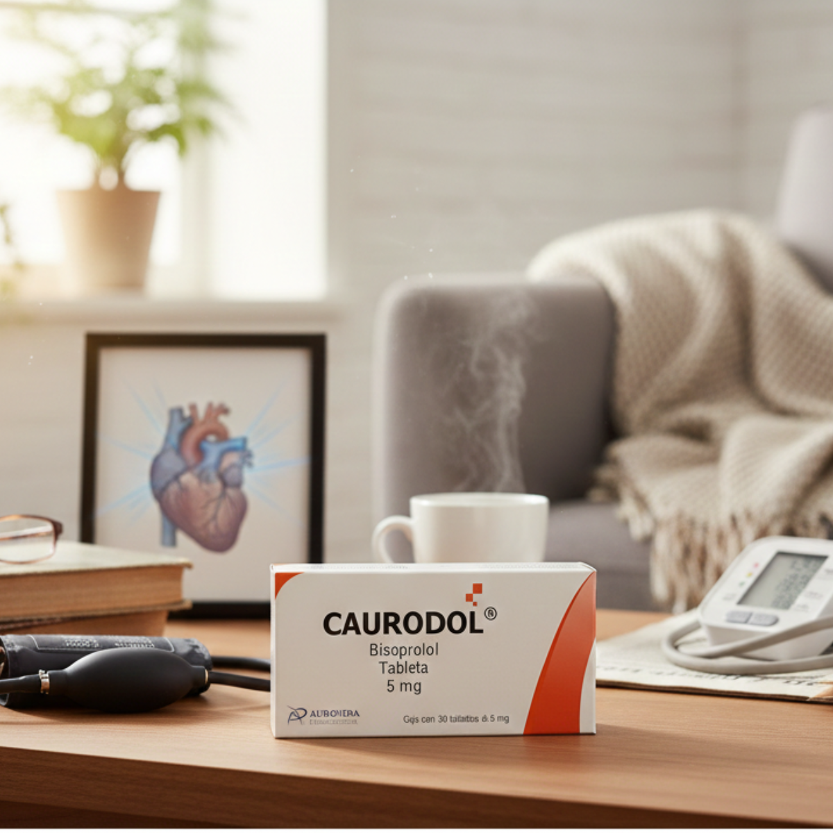 Caurodol Bisoprosol Caja Con 30 Tabs. 5 Mg Aurovida