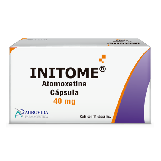 Initome Atomoxetina 40 Mg 14 Cápsulas Aurovida