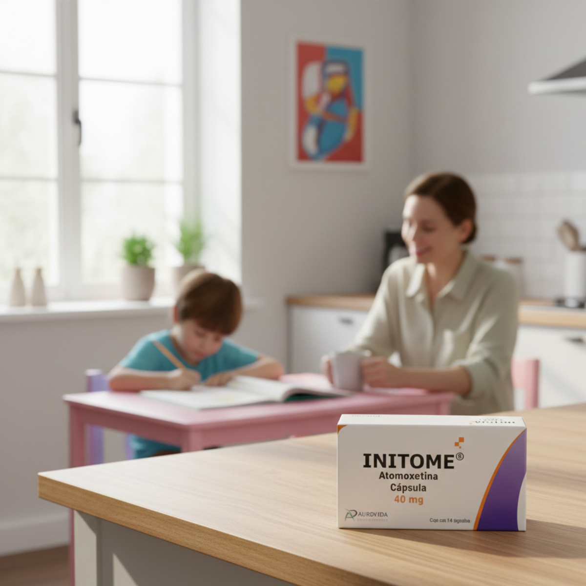 Initome Atomoxetina 40 Mg 14 Cápsulas Aurovida