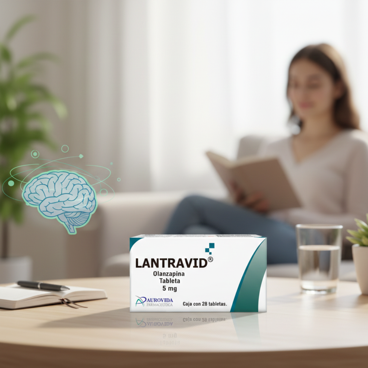 Lantravid Olanzapina 5 Mg Caja Con 28 Tabletas Aurovida