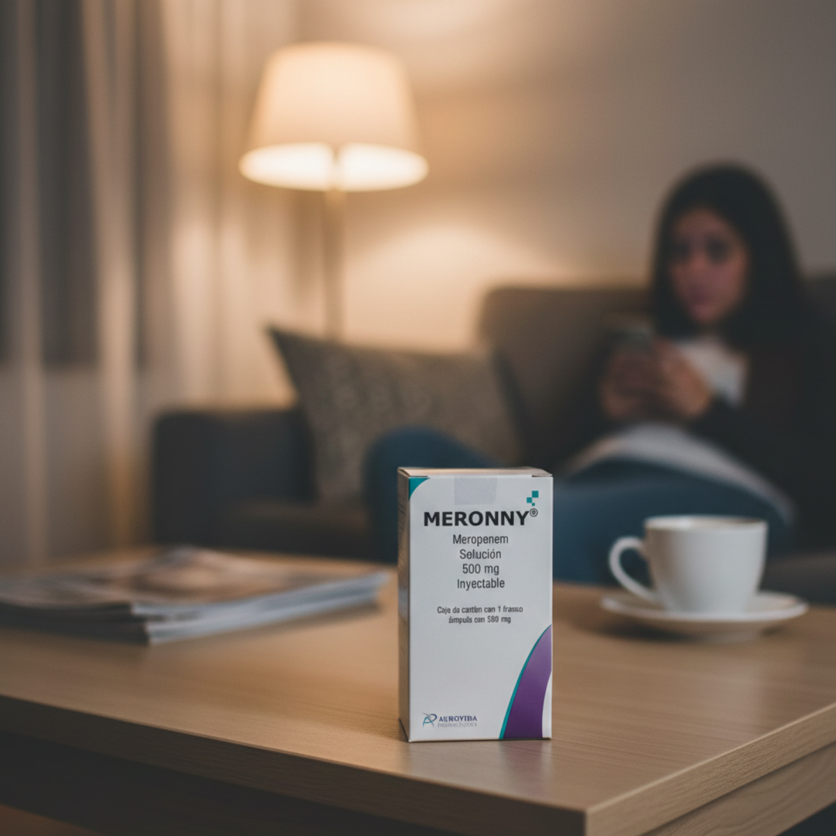 Meronny Meropenem 500 Mg Inyectable Aurovida