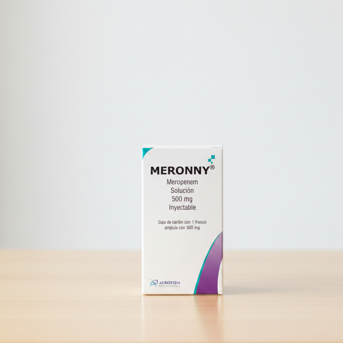 Meronny Meropenem 500 Mg Inyectable Aurovida