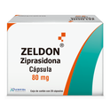 Zeldon Ziprasidona 80mg 28 Cápsulas - Aurovida