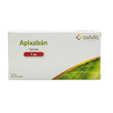 Apixabán 5 Mg Caja con 20 Tabletas Genérico de Elicuis Avivia