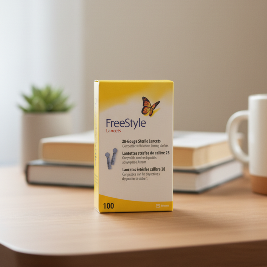 Abbott Lancetas Freestyle Caja Con 200 Lancetas Amarillo