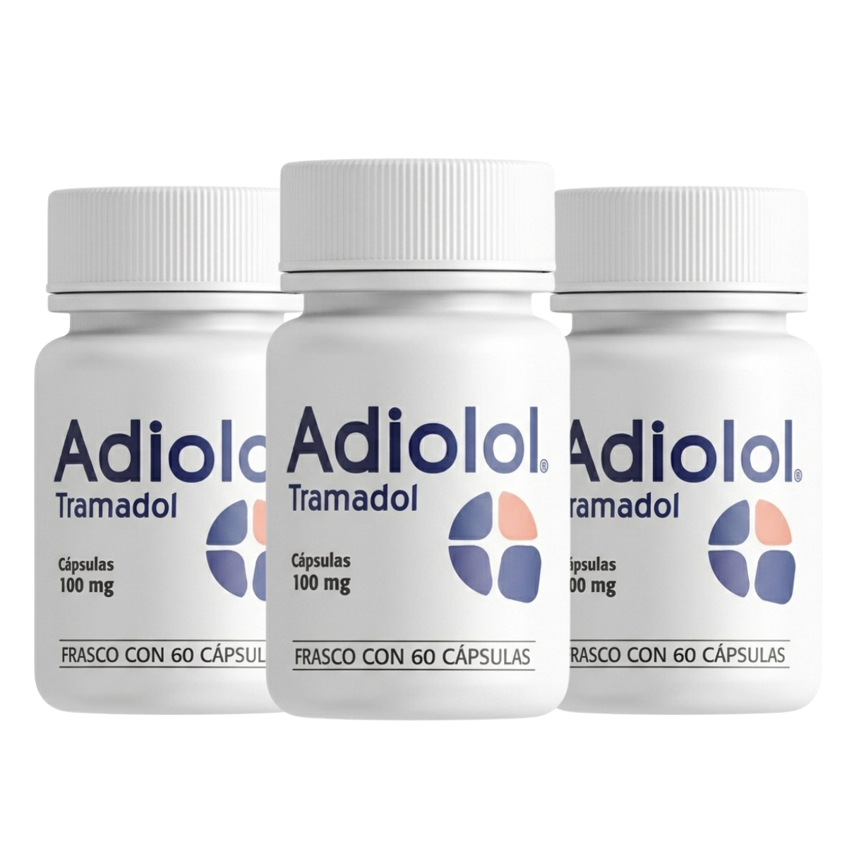 Adiolol Tramadol Tri Pack 100 mg 60 Cápsulas C/u | SBL Pharma