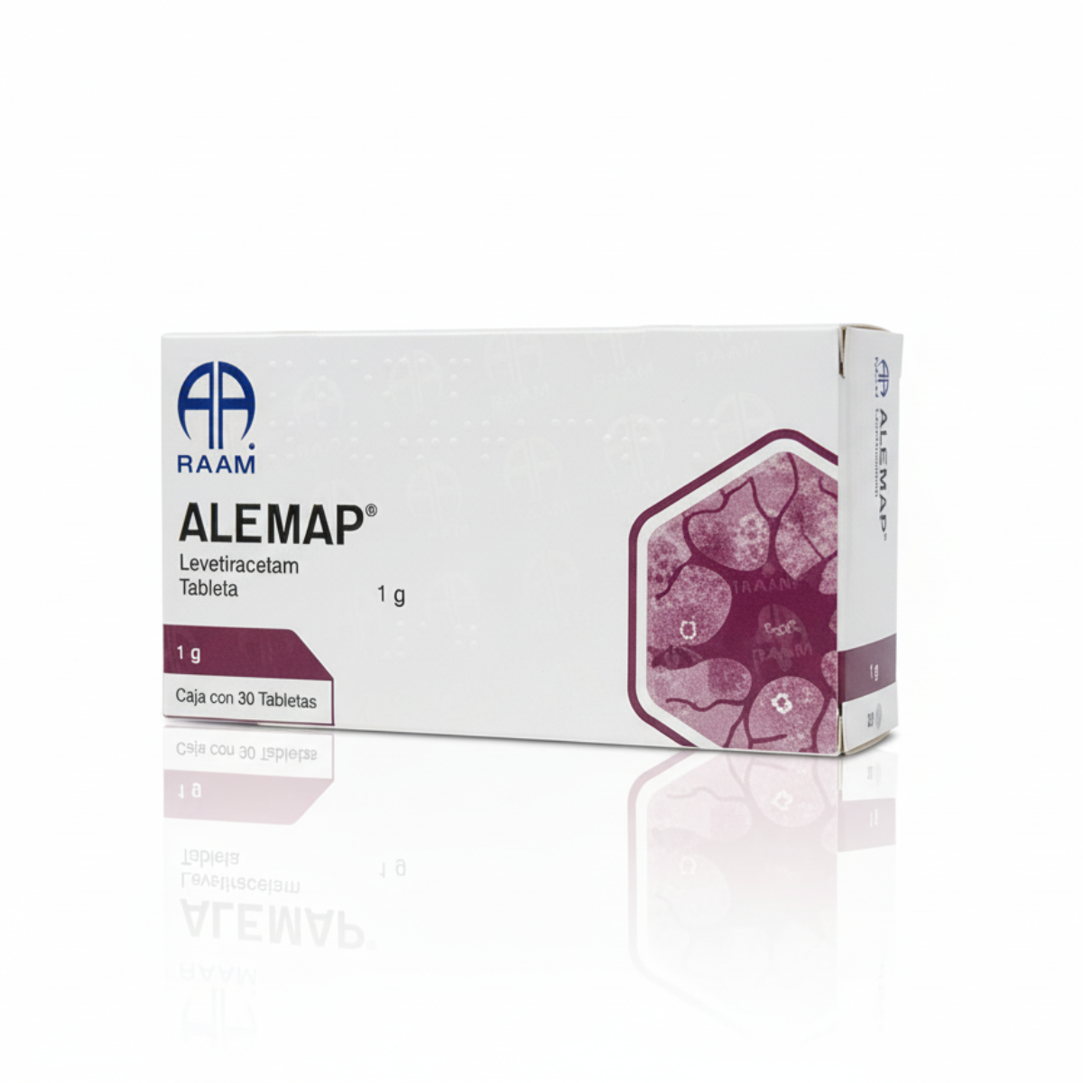 Alemap Levetiracetam 1 G Con 30 Tabletas Raam
