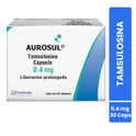 Aurosul Tamsulosina 0.4 mg Cápsulas de Liberación Prolongada Caja con 30