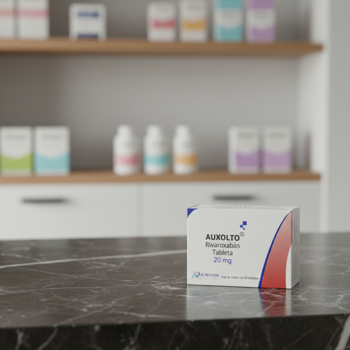 Auxolto Rivaroxabán 20 Mg Caja con 28 Tabletas Aurovida