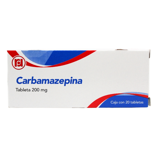 Randall Carbamazepina 200 mg Caja con 20 Tabletas
