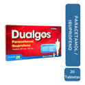 Dualgos Paracetamol Ibuprofeno 300/ 200 Mg 2 Cajas 20 Tabs
