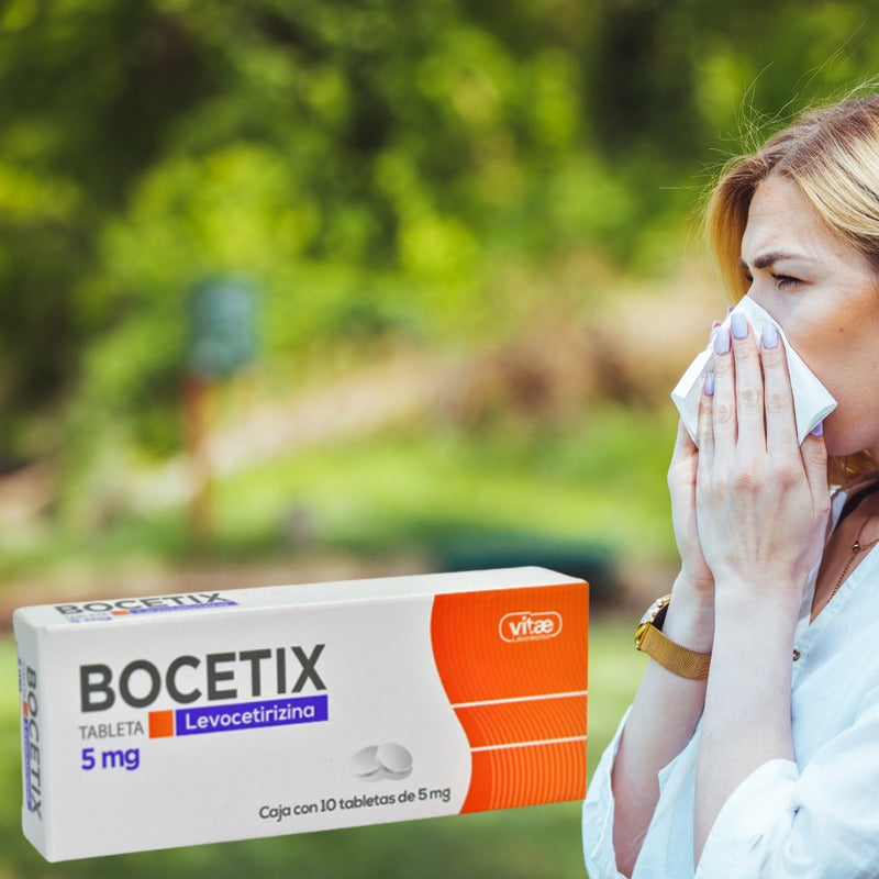 Bocetix Levocetirizina 5 Mg 2 Cajas 10 Tabs C/u Gel Pharma