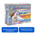 Salmomega Caja Con 30 Cápsulas De 600 Mg Natutech Sin Sabor