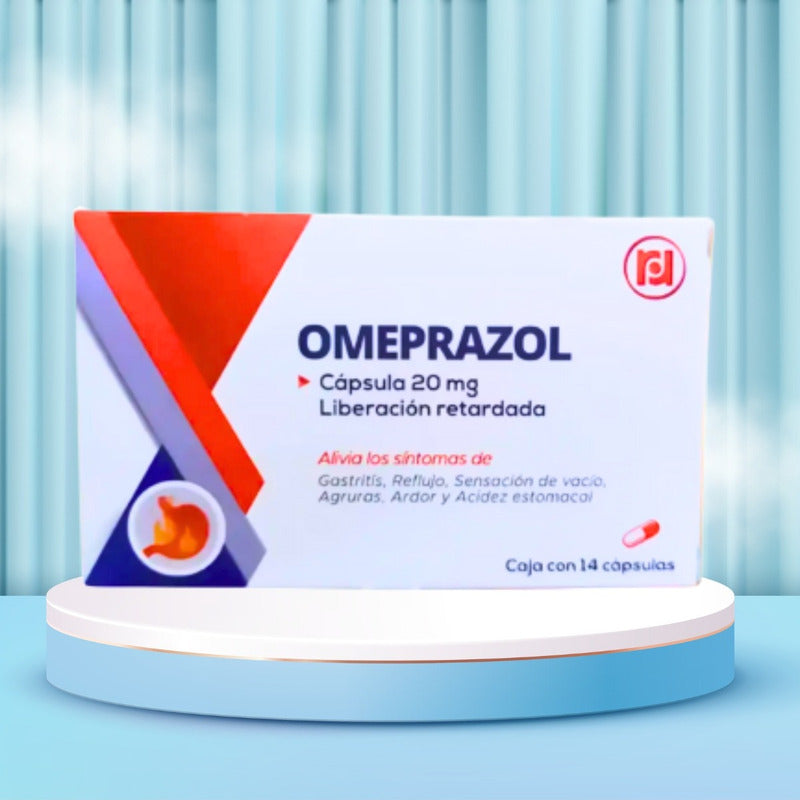 Omeprazol 20 Mg 14 Cápsulas Liberación Retardada Randall