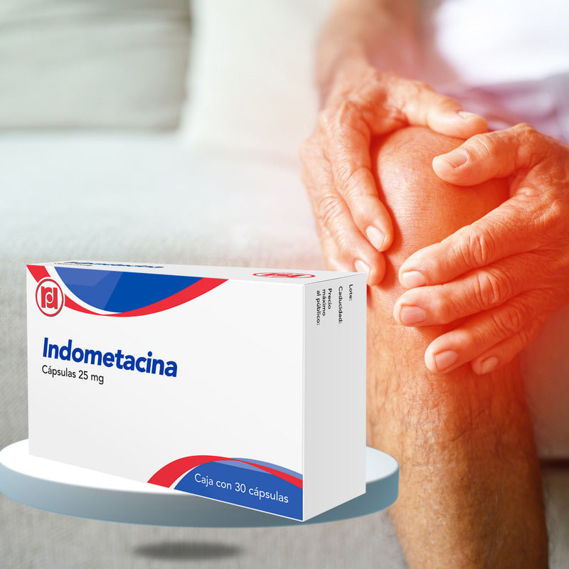 Indometacina 25 Mg Caja Con 30 Cápsulas Randall