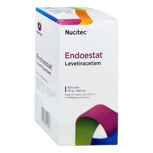 Endoestat Levetiracetam Solución 10g/100ml Frasco Con 300ml