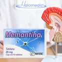 Pack Memantina 20 Mg 2 Cajas Con 14 Tabletas C/u