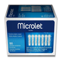 Contour Microlet Lancetas Caja Con 100 Lancetas
